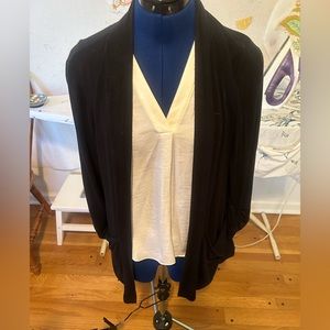 Bobeau Black Cardigan